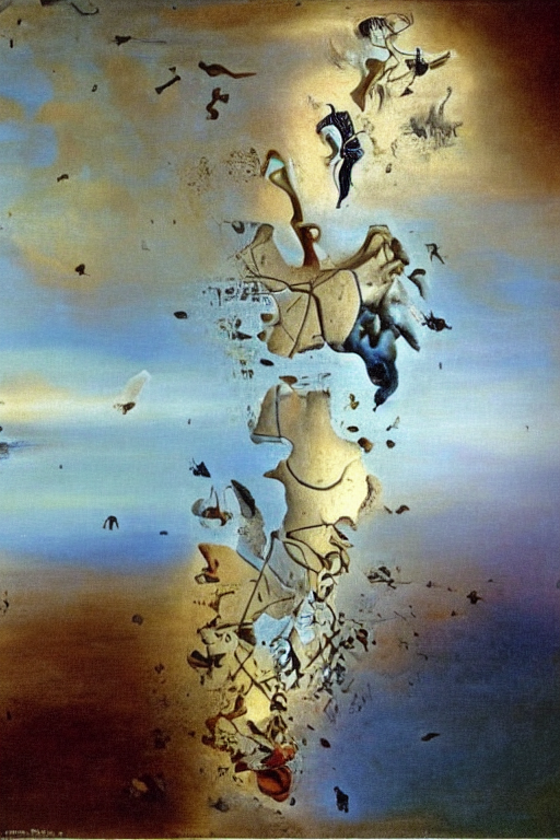 by Salvador Dali