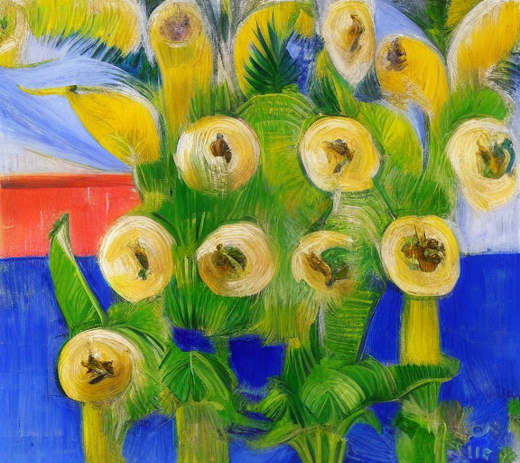 Banana trees by Picasso