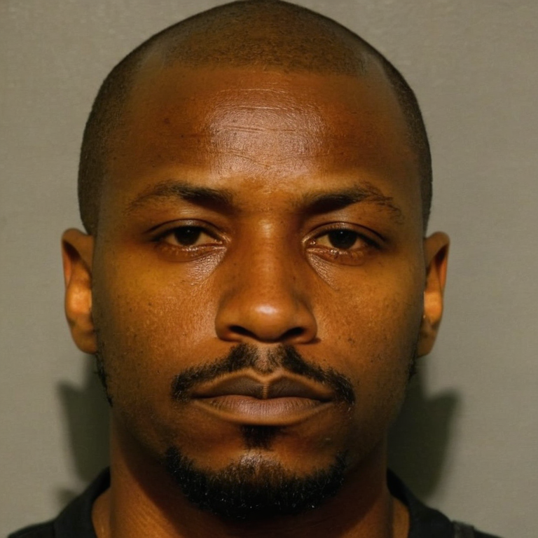 front shot, mugshot photo of a no  looks at viewer, cinematic shot