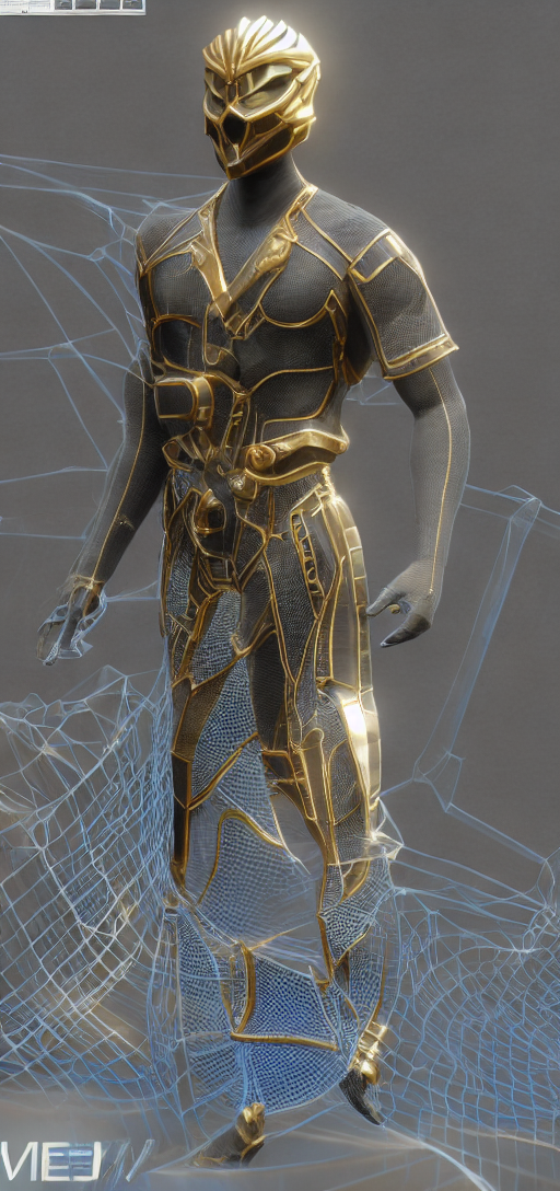 3-D mesh model of a man playing, unreal, engine, digital mesh and texture designer 