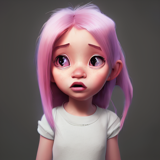 Arcane Diffusion prompt: Pixar style little girl, 4k, 8k, - PromptHero