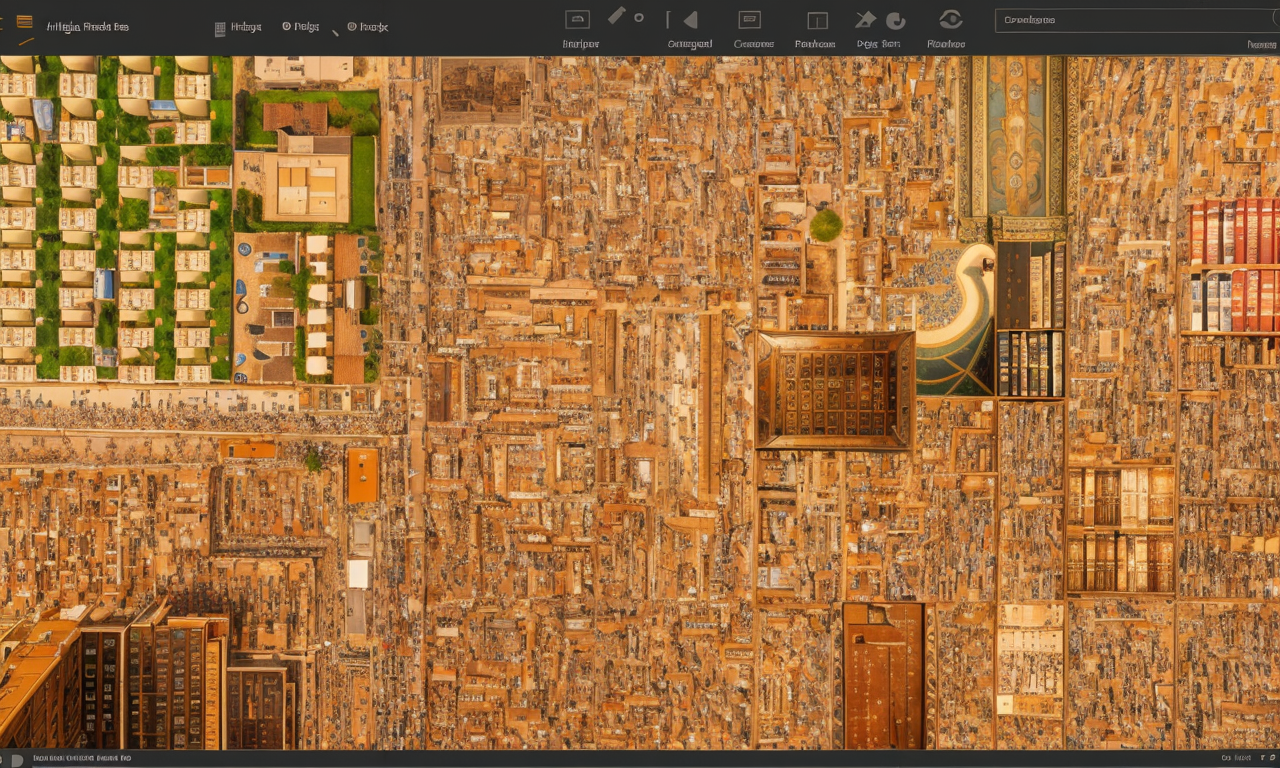 wheat fields aerial drone view