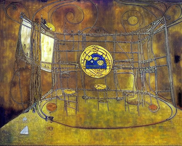 by Gustav Klimt by da Vinci by Gustav Klimt pianist, guitarist & stingher
 by Rene Magritte surrealist by Gustav Klimt b