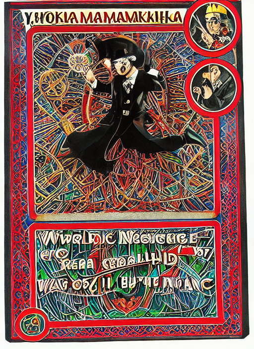 World class magician by Yoshitaka Zamani