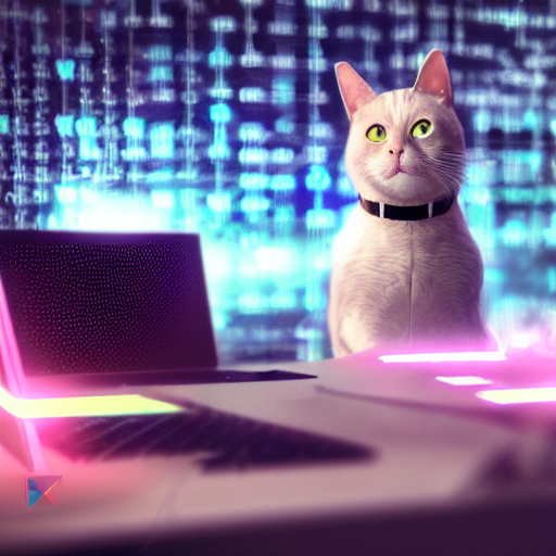 Stable Diffusion prompt: cat, hacking, hacker, coding, - PromptHero