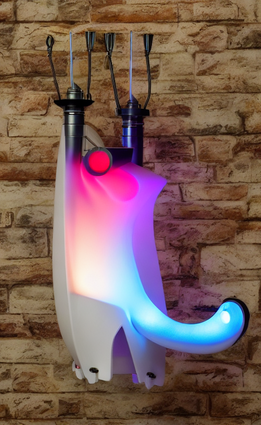 una lampada da comodino