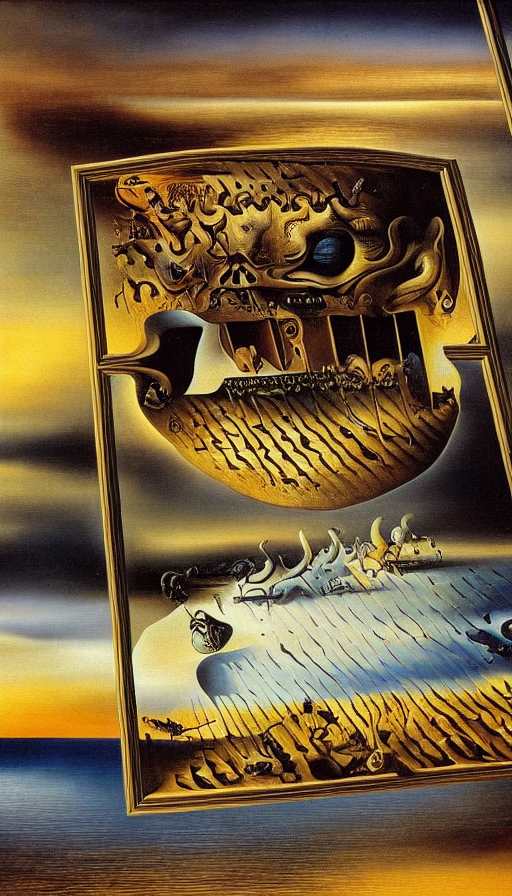 by Salvador Dali