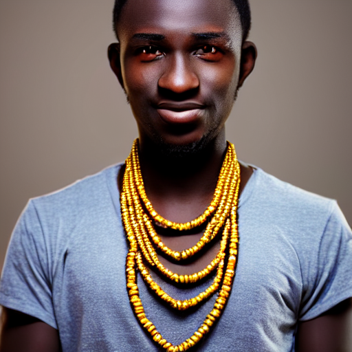 Stable Diffusion prompt: Young african man with brown - PromptHero