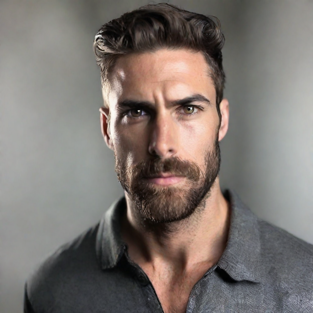 front shot, photo of   looks at viewer, cinematic shot