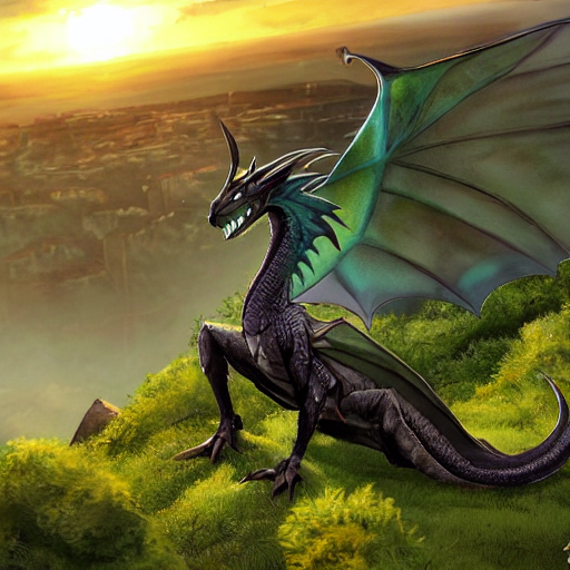 Wings and Things: The Tale of a Brave Little Dragon Who Soared High
