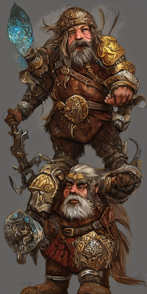 Stable Diffusion prompt: dwarf, male, warrior, detailed - PromptHero