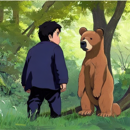 The Un-Bear-able Adventures of The الصديقان والدب