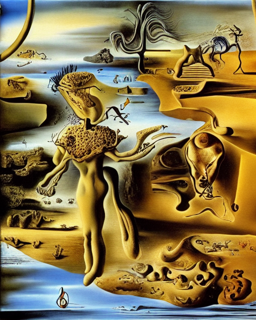 by Salvador Dali