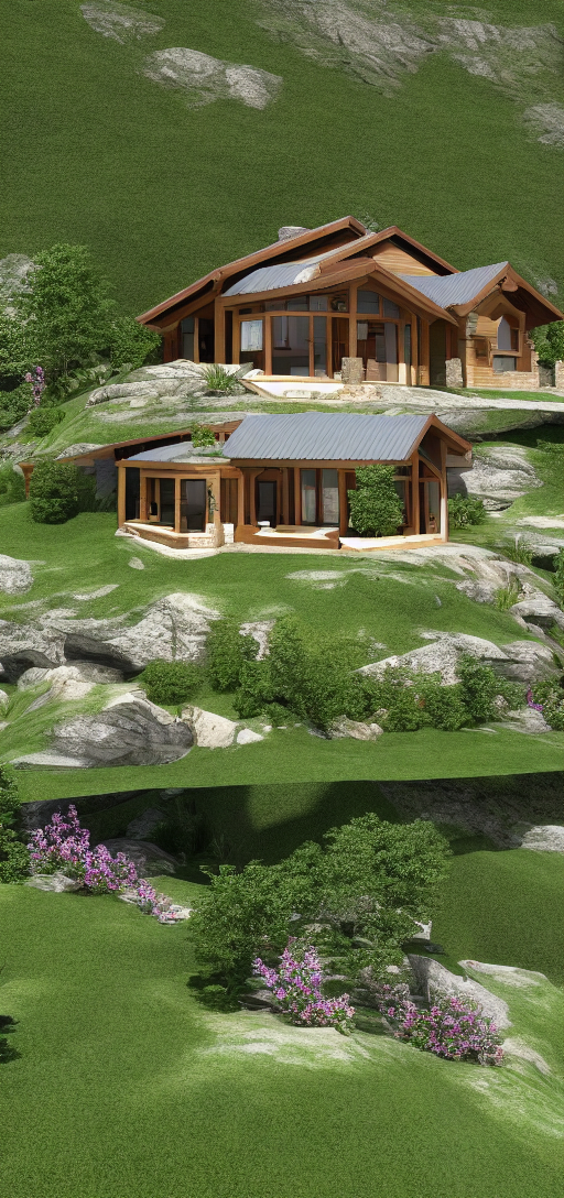 House in the mountains