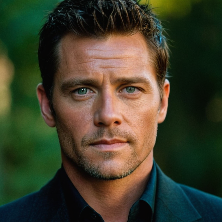 front shot, actor photo of a   looks at viewer, cinematic shot