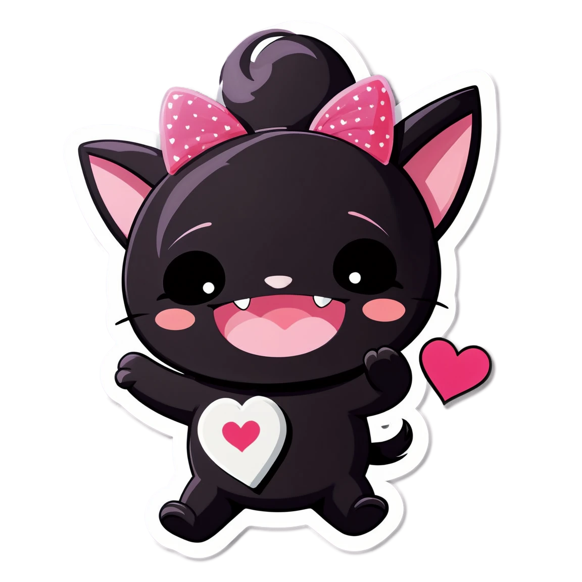 Happy Friday with love kuromi stickers