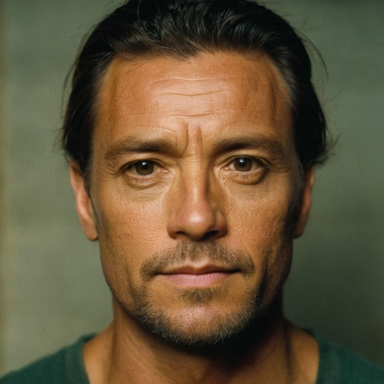 front shot, actor photo of a Go  looks at viewer, cinematic shot