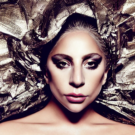 Stable Diffusion prompt: (lady gaga) (in the style of - PromptHero