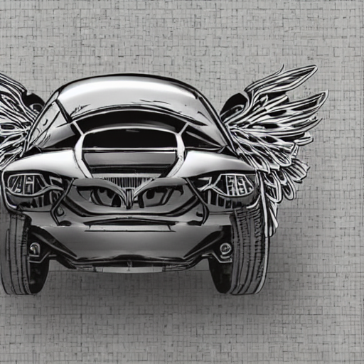 Stable Diffusion prompt: make a car with wings - PromptHero