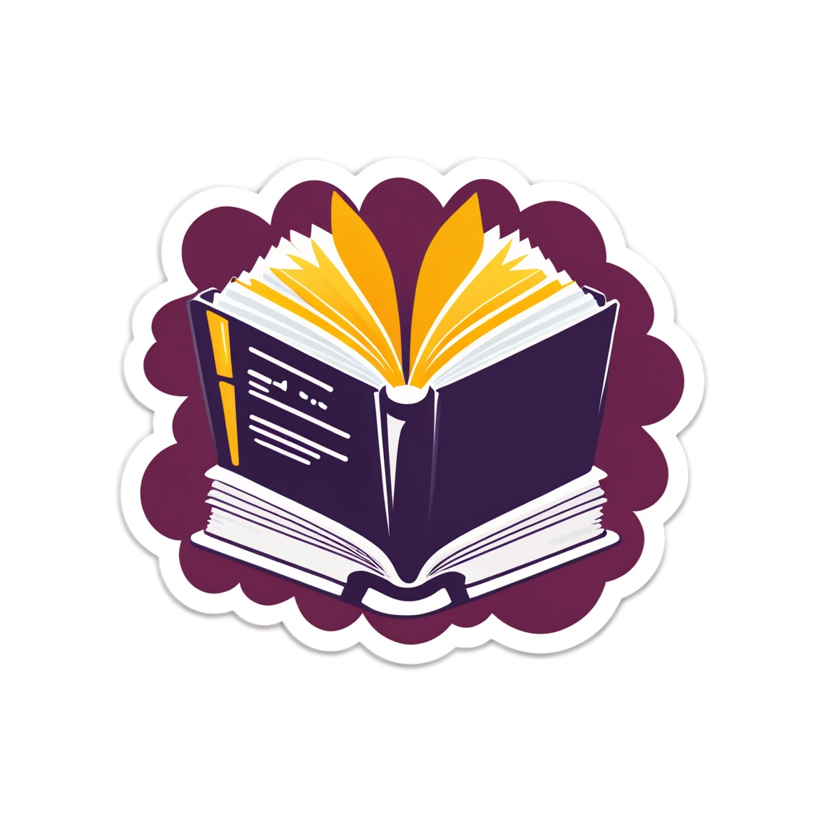 open book English teacher ZPD scaffold  school stickers