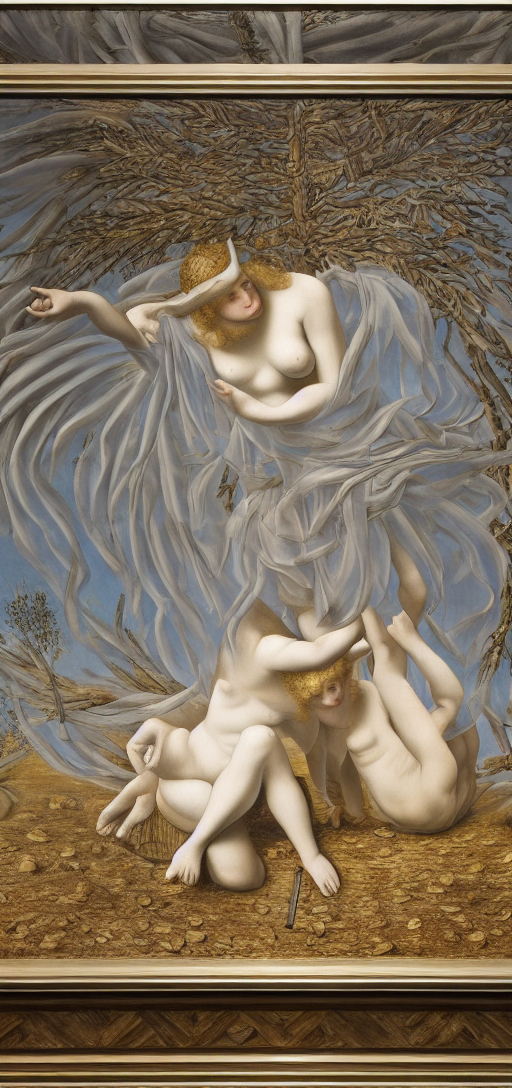 By da Vinci and Magritte and Hockney