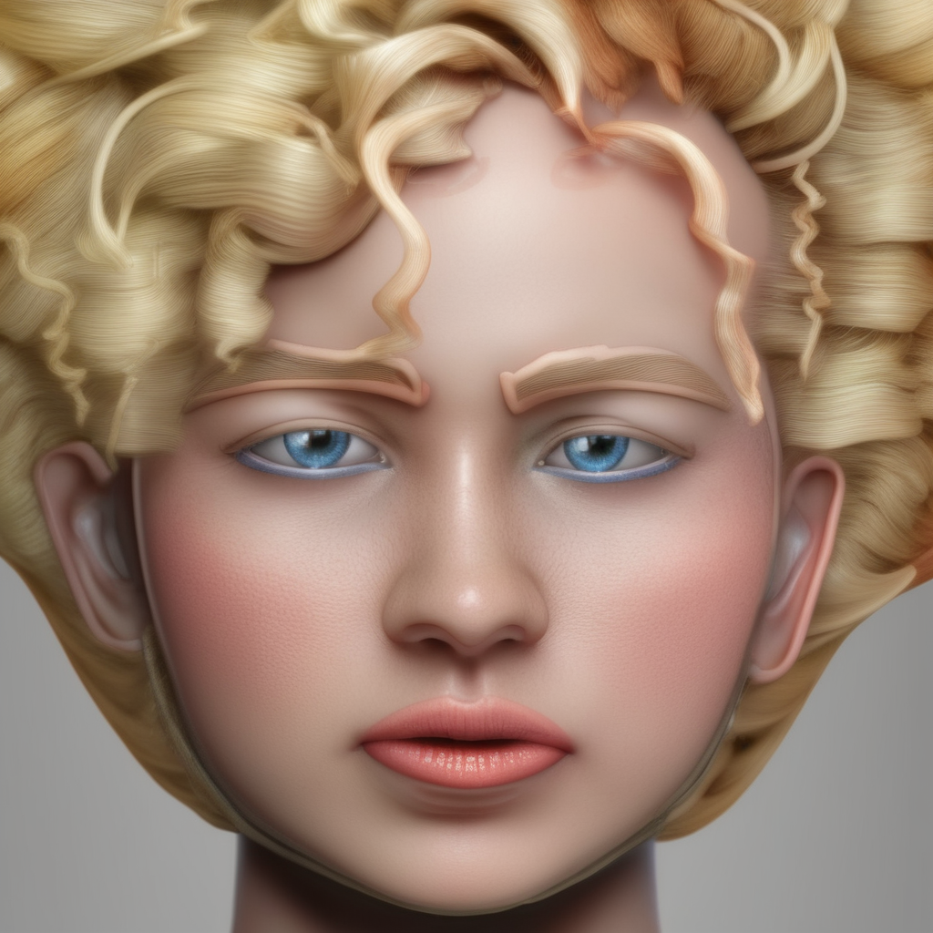 face, realistic, HD color photograph