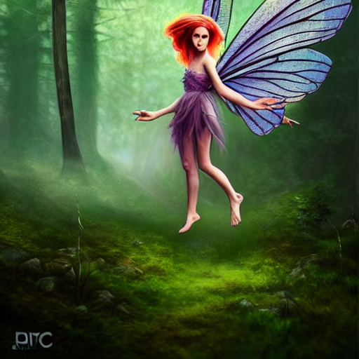 Stable Diffusion prompt: magical fairy floating in - PromptHero