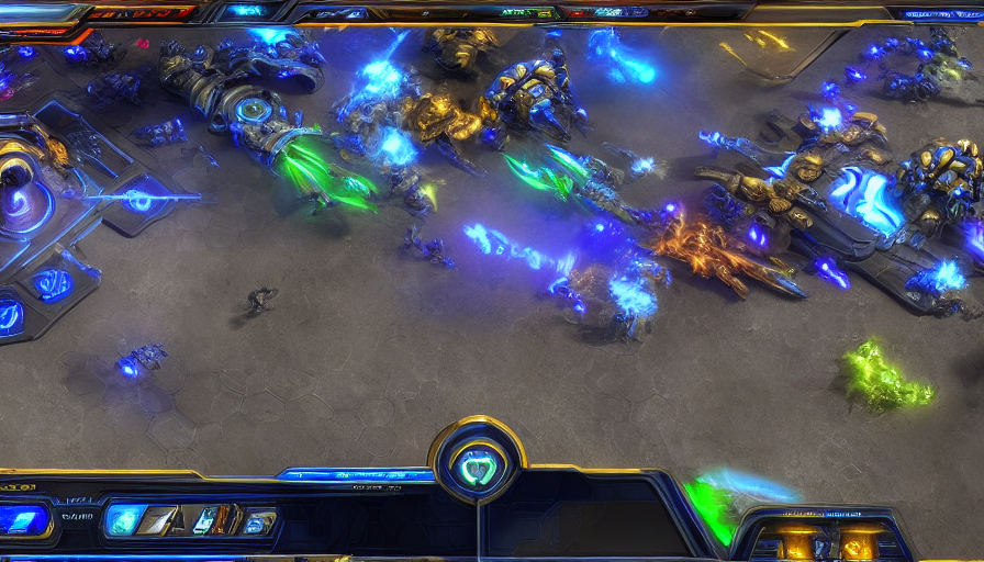 StarCraft UI