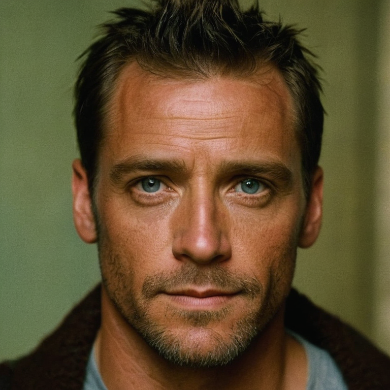 front shot, actor photo of a   looks at viewer, cinematic shot