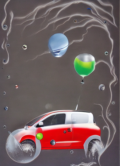 Wassertropfen, Mond, Huhn, Renault Twingo , Plattenspieler, Schnecken, Luftballon