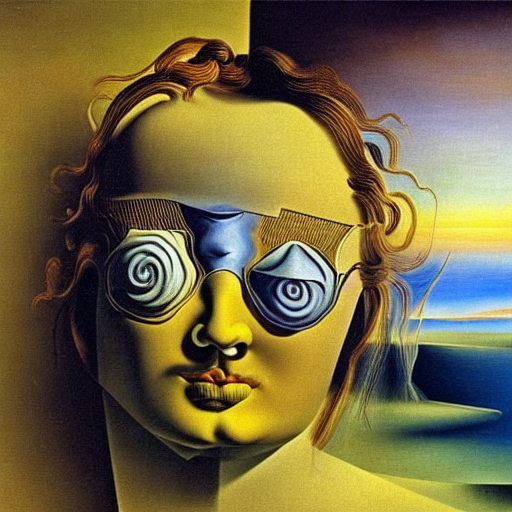 by Salvador Dali