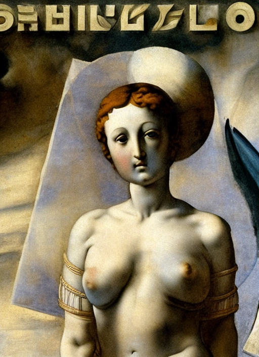 Painting by Michelangelo