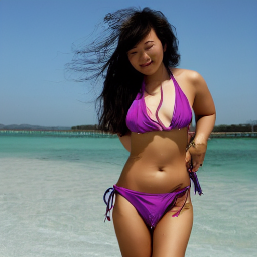 Stable Diffusion prompt An Asian women in a bikini PromptHero