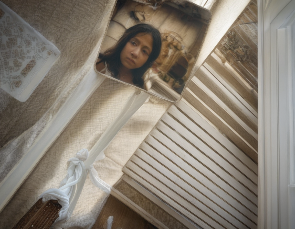 Obviously poor thing is waiting to be set. As well as have her privacy, realistic, HD color photograph