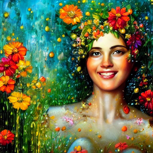 Stable Diffusion prompt: Beautiful Woman with smile - PromptHero