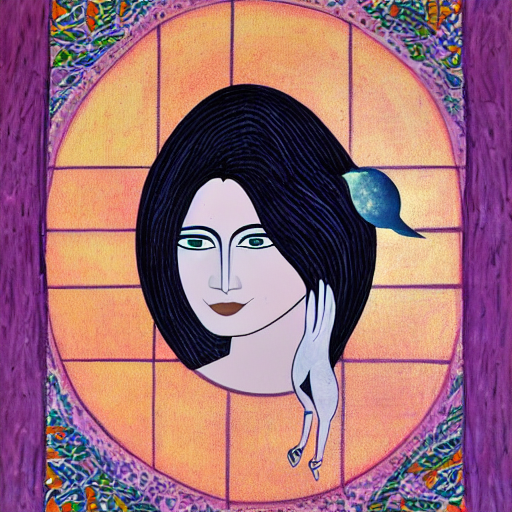 Stable Diffusion prompt: portrait of the moon goddess - PromptHero