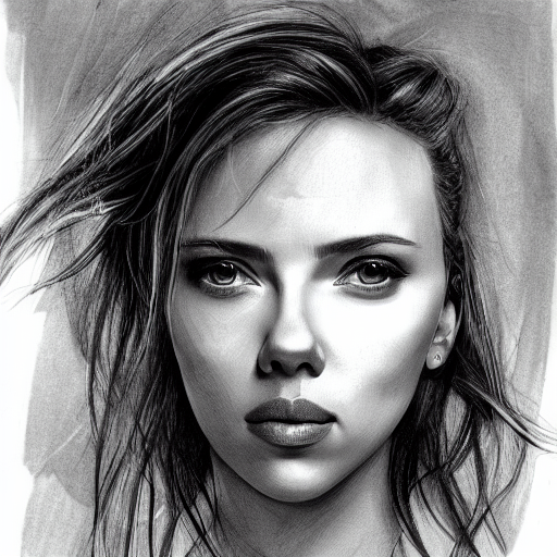 Stable Diffusion prompt: scarlett johansson, front face, - PromptHero