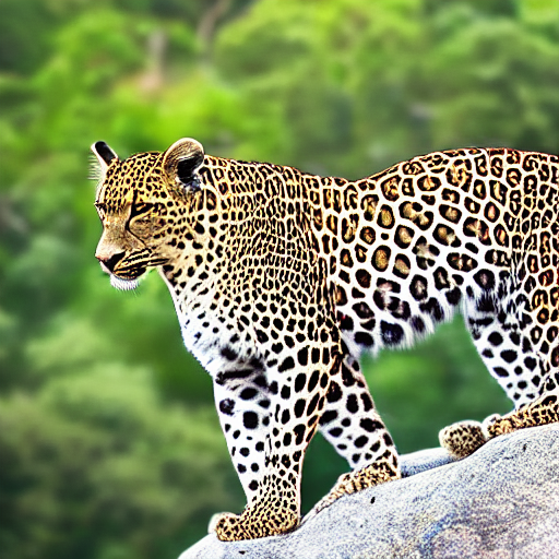 sri lankan leopard art