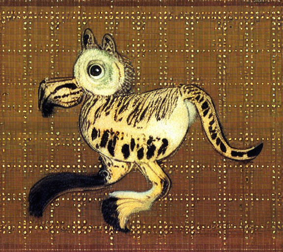 Tiger dodo by Norman Rockwell