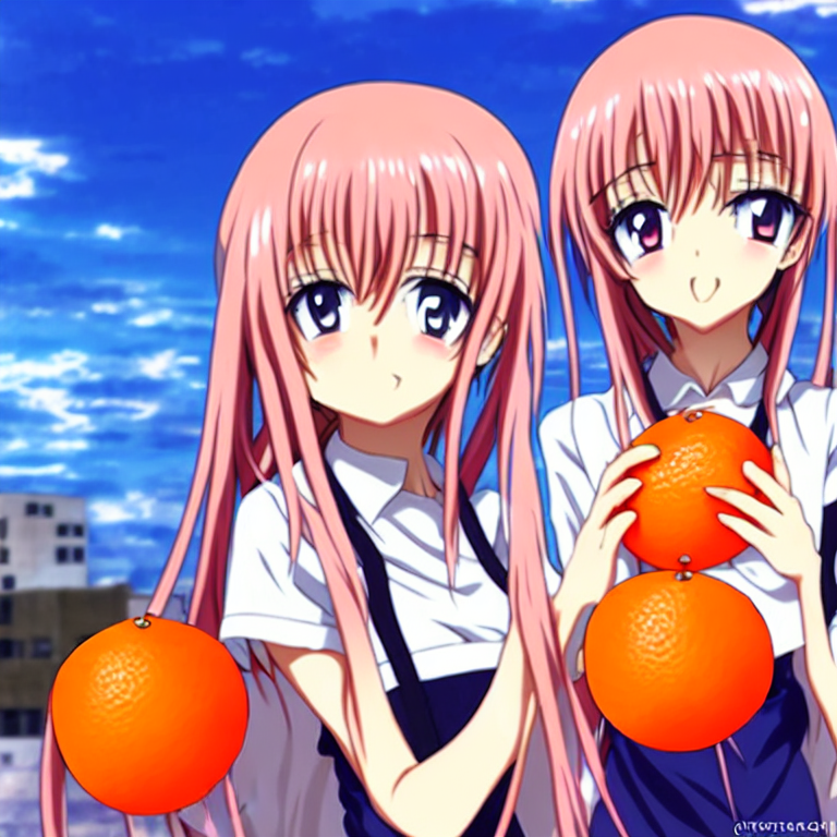 Stable Diffusion prompt: Anime girl eat orange - PromptHero