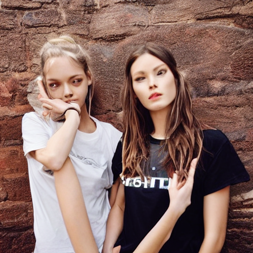 Full view of  Two-beautiful-female-model’s-rock-hard-pointy-ni-pples, two-dark-circles-under-drenched-white-translucent-tee shirt-contest, see-through-shirt-, full view