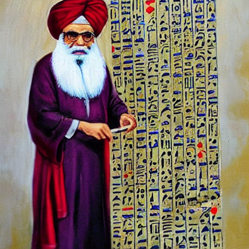 خبر عن المعلم المصري القديم