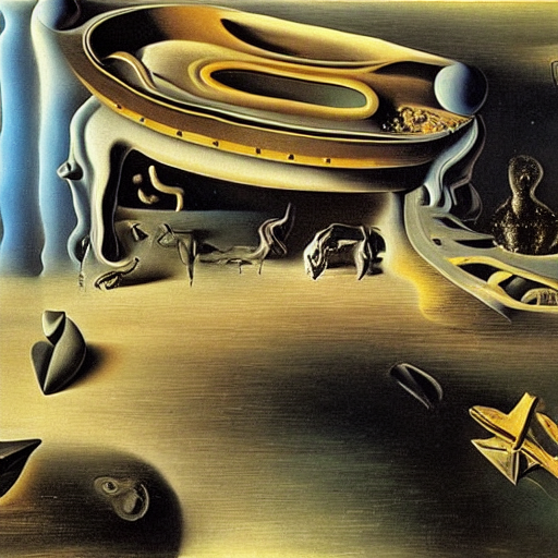 by Salvador Dali