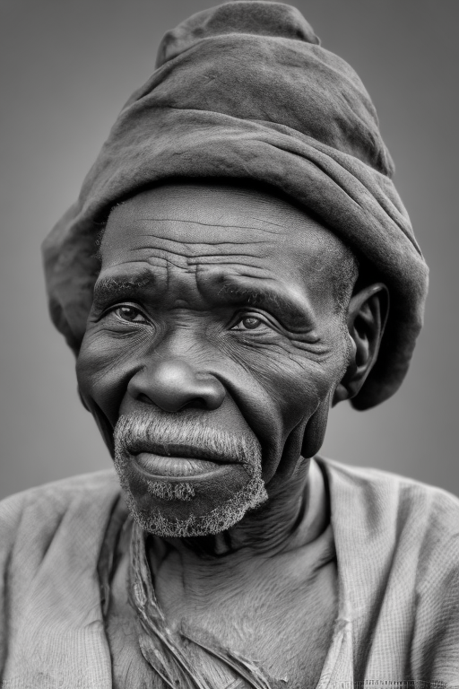 Openjourney Prompt: African Old Man,realistic,4k,hd - Prompthero