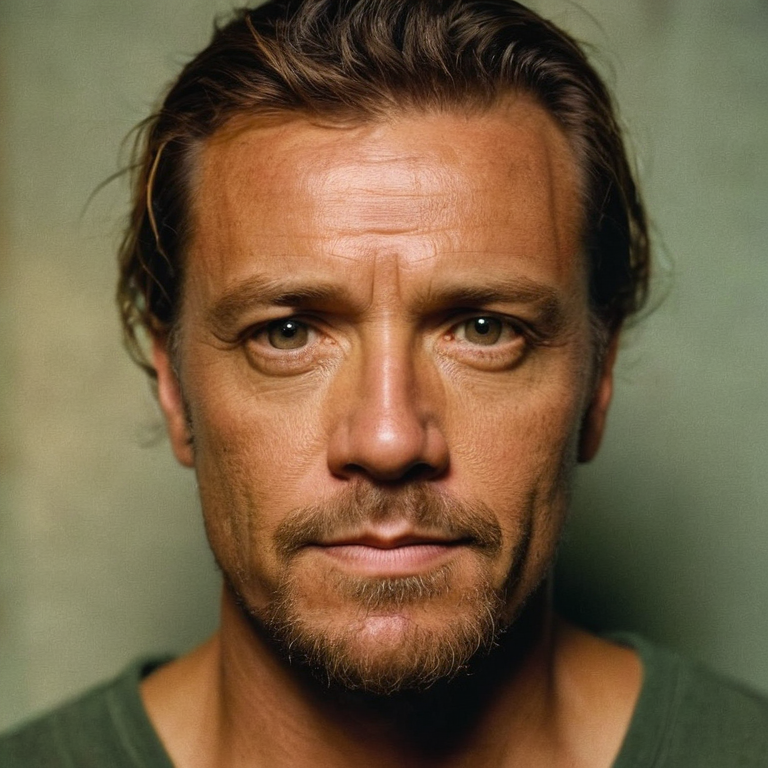 front shot, actor photo of a Go  looks at viewer, cinematic shot