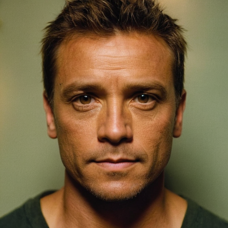 front shot, actor photo of a Go  looks at viewer, cinematic shot