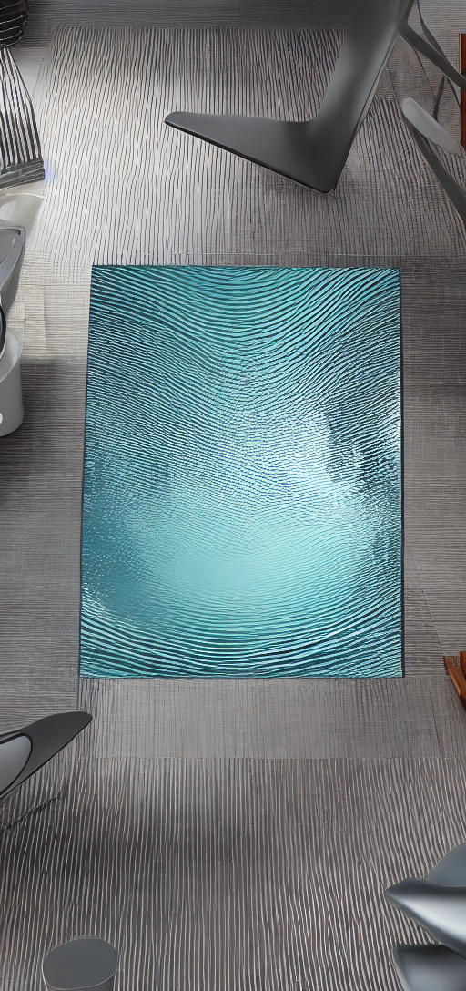 Water ripples in bauhaus