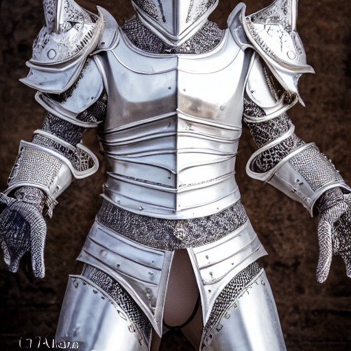 Stable Diffusion prompt: kneeling white cat knight, - PromptHero