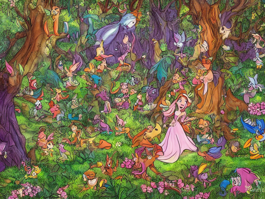 Stable Diffusion prompt: Fantasy fairy-tale magical - PromptHero