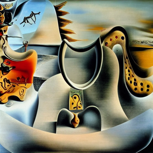 by Salvador Dali